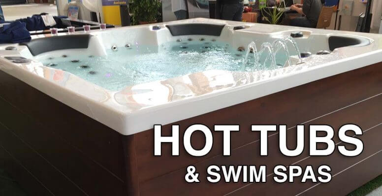 Hot tubs and swim spas West Midlands by Saturn Spas