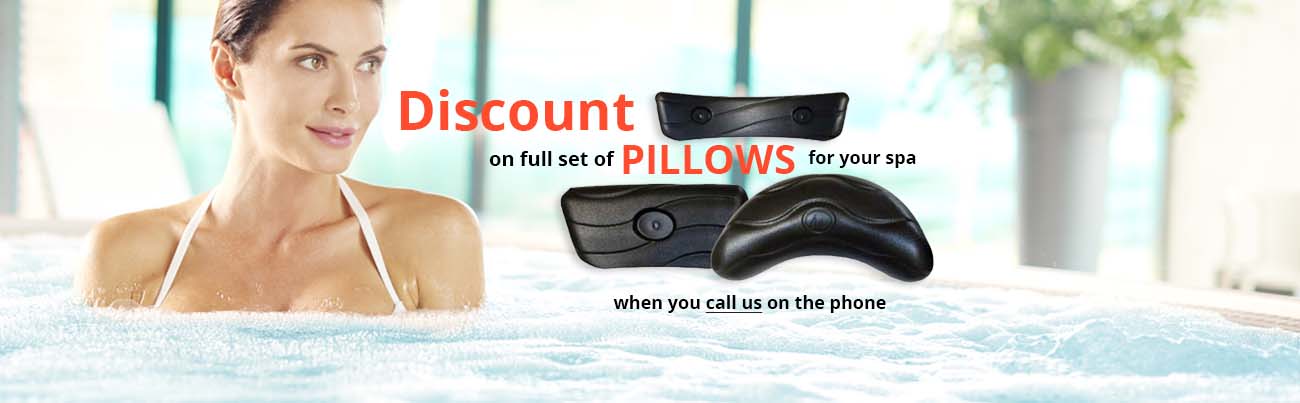 Hot tub and spa pillows and headrests discounts UK